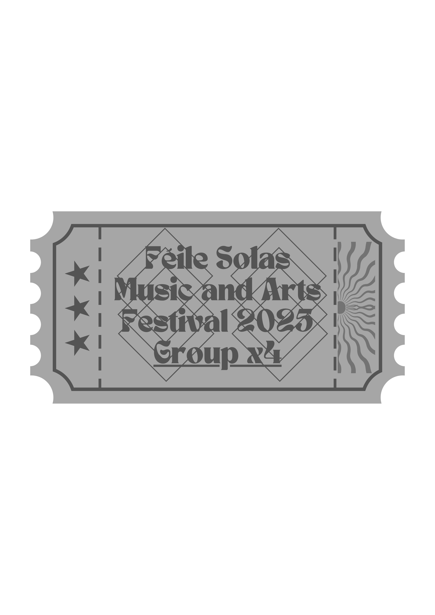 Féile Solas 2025 - Full Weekend Camping - GROUP TICKET - (4x Tickets) 10% Off (SOLD OUT))